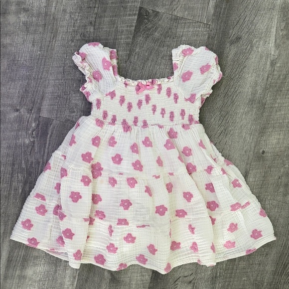 For Love And Lemons Other - For love and lemons lil lemons girls Pink Floral Kids Dress 3T